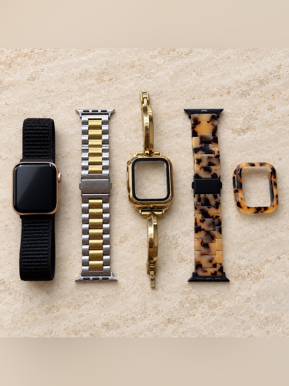 Apple Watch Series 6 Rose Gold Bundle + Multiple Bands